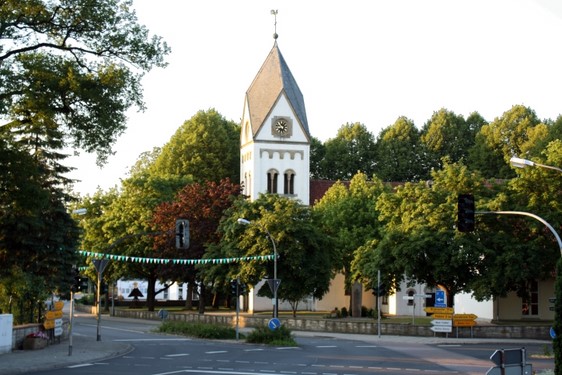 Die Dorfkirche in Wersen